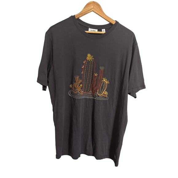 ROWM Embroidered Cactus Tee Medium - Picture 1 of 5